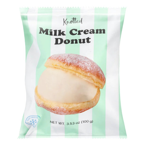 Knotted Milk Cream Donut 100g