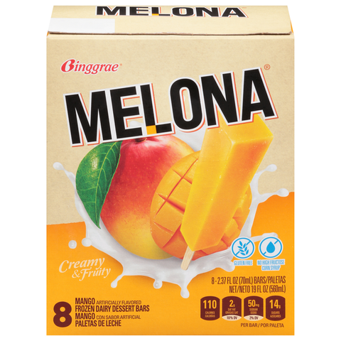 [Pickup-Only] BINGGRAE MELONA MANGO 8 BARS   8 BARS