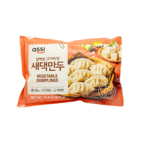 VEGETABLE&PORK DUMPLING ASSI 1lb