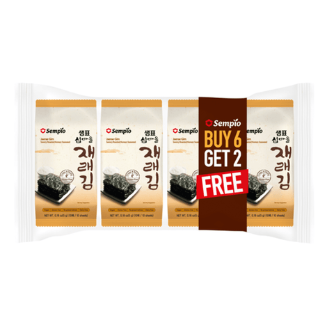 SAVORY ROASTED SEAWEED JAERA   8PK