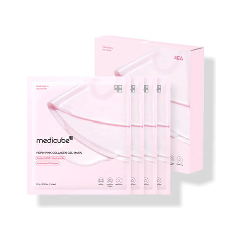 PDRN PINK COLLAGEN GEL MASK   28G / (4EA)