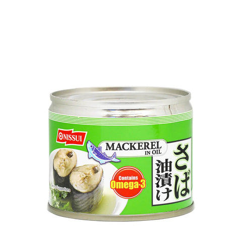 NISSUI MACKEREL  IN OIL 652oz