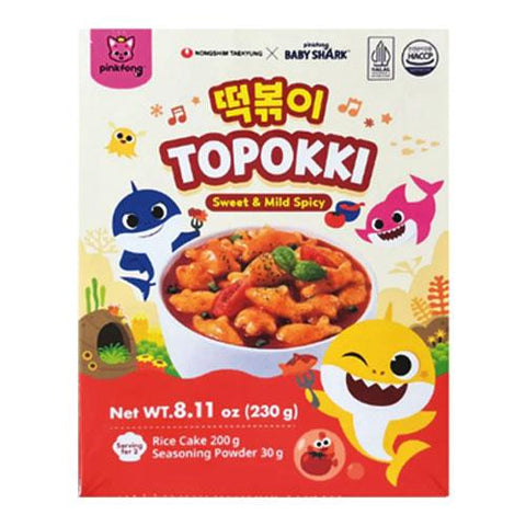 Baby shark Topokki Sweet and   230g