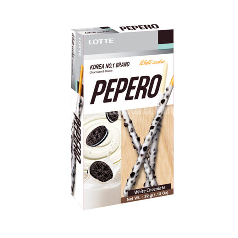 LOTTE PEPERO WHITE COOKIE 256g   256g