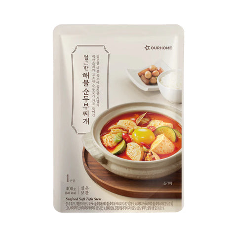 SPICY SEAFOOD SOFT TOFU STEW   400g