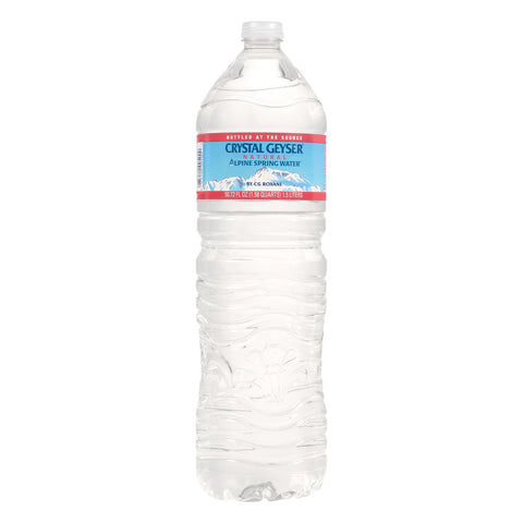 SPRING WATER 1GAL CRYSTAL GEYSER 1.5L
