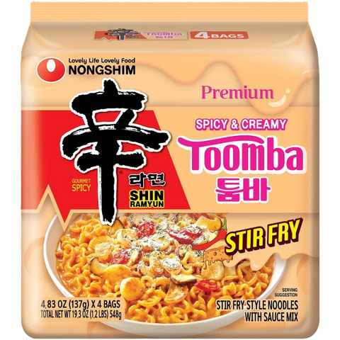 NS SHIN RAMYUN TOOMBA MULT   137g * 4