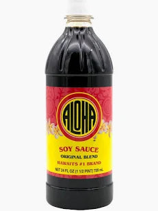 SOY SAUCE ALOHA   709ML